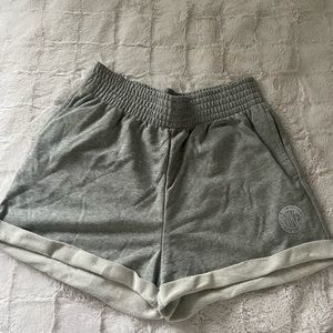Nike grey sweat shorts